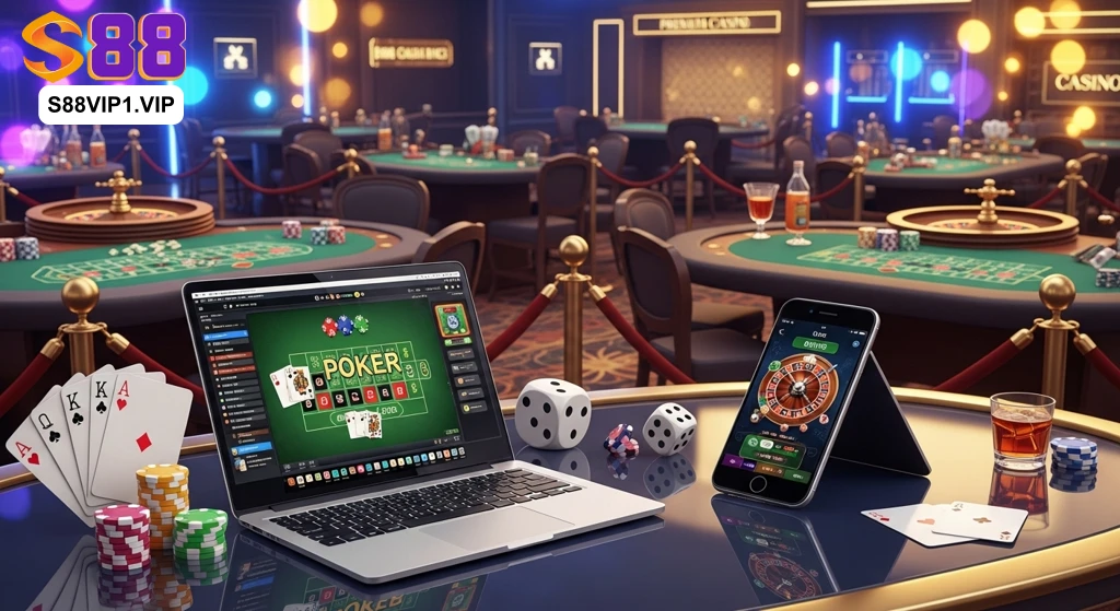 Sảnh S88VIP Casino uy tín, trải nghiệm mượt mà